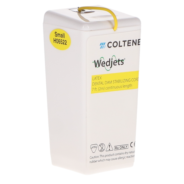 Wedjets Dental Dam Stabilizing Cord, Latex Rubber, 7 ft, 1/Pk (36154)